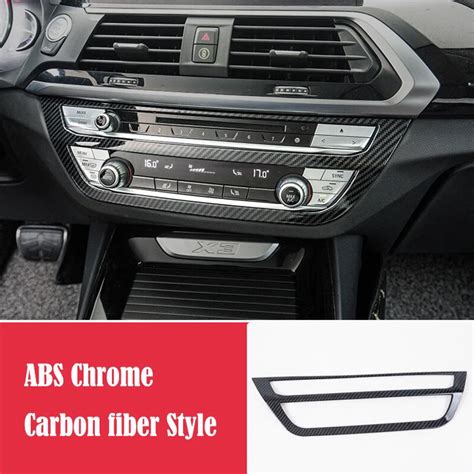 For BMW X3 G01 X4 G02 2018 2019 Car Accessories ABS Plastic Chrome Car ...