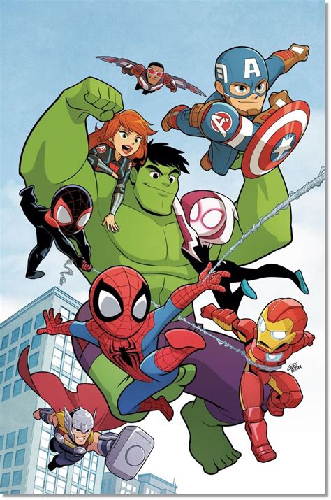 Marvel Renames Its Super Hero Adventures Comics to Make Each a #1 | Chibi marvel, Marvel kids ...