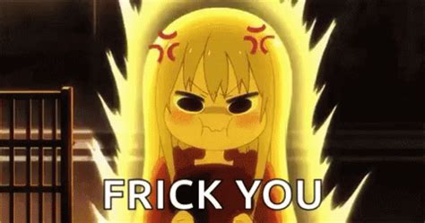 Angry Anime GIF - Angry Anime Umaru - Discover & Share GIFs