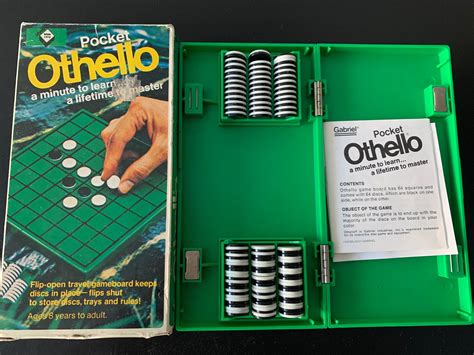 Othello Game 1980's | Etsy | Othello game, Othello board game, Othello