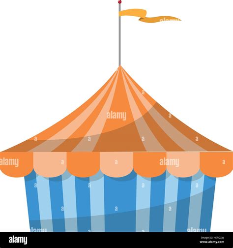 Isolated carnival tent design Stock Vector Image & Art - Alamy