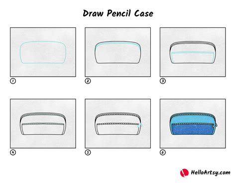 Draw Pencil Case - HelloArtsy