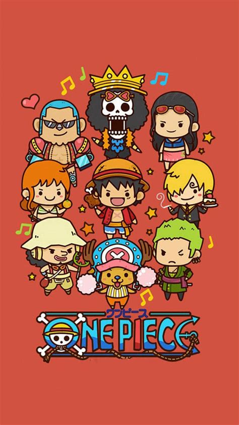 Download The iconic One Piece Chibi Characters Wallpaper | Wallpapers.com