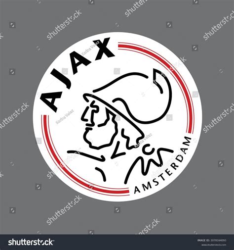 Afc Ajax Amsterdam Logo Icon Vector Stock Vector (Royalty Free) 2078164093 | Shutterstock