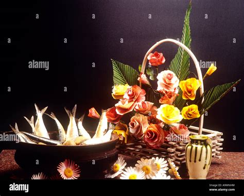 ART USING FISH SCALES Stock Photo - Alamy