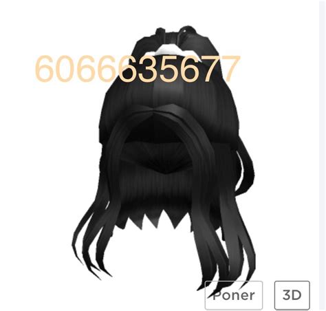 Black low ponytail | Roblox pictures, Roblox codes, Roblox roblox