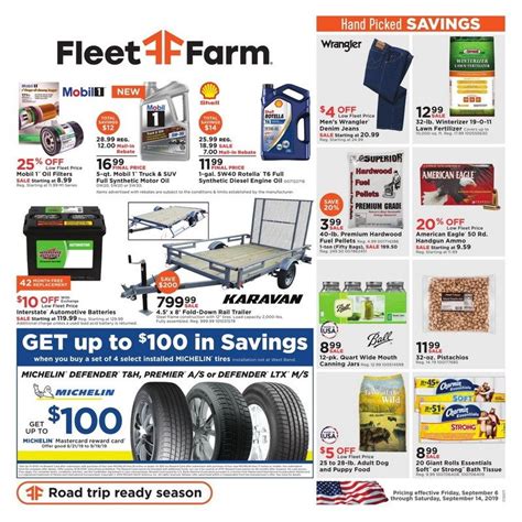 Fleet Farm Weekly Ad Sep 06 – Sep 14, 2019