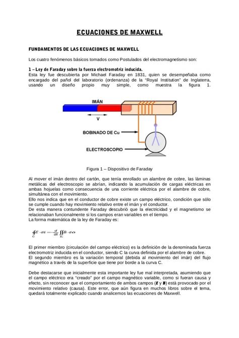 Ecuaciones de maxwell (1)