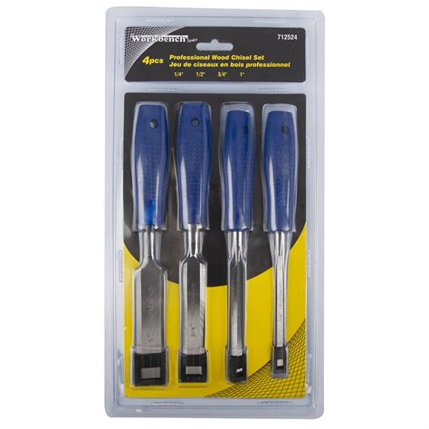 4 pc Wood Chisel Set