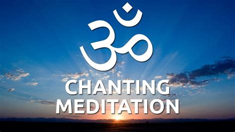 OM Chanting in Soothing Voice | Om chanting, Chanting meditation, Meditation mantras