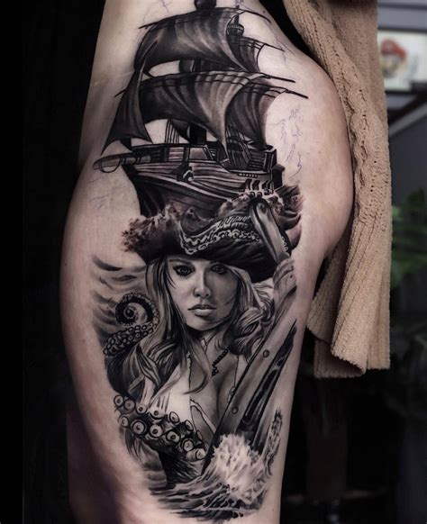 Pirate Ship Tattoos