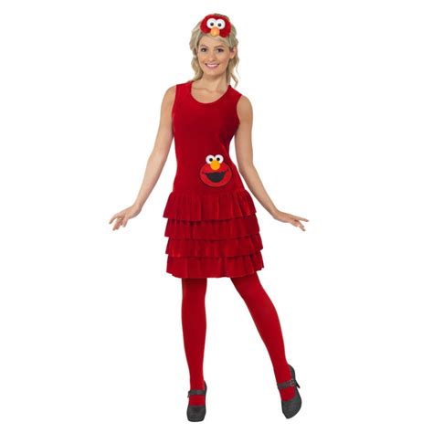 Sesame Street Elmo Adult Costume Size S