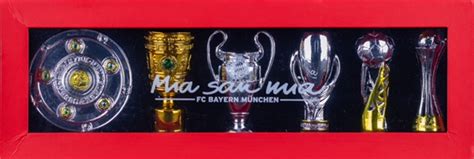 Bayern Munich Full Trophy Set Presentation Boxed Display - 2020 ...