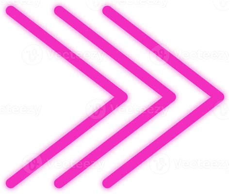 neon pink arrow 18745830 PNG