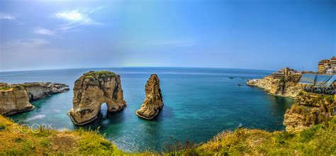 Raouche Rock, Beirut Lebanon by Paul Saad / 500px | Beirut, Landscape, Water poster