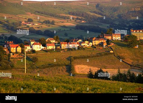 Castleton Village North Yorkshire Moors England Stock Photo: 4432195 ...