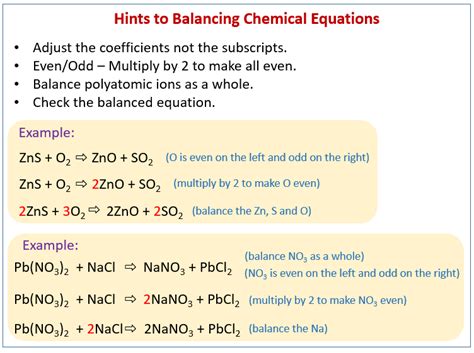 Balancing Equations Questions And Answers Gcse - Tessshebaylo