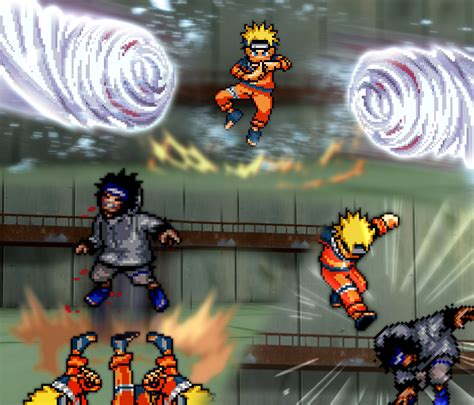 Uzumaki Barrage!!! by Danleoden on DeviantArt