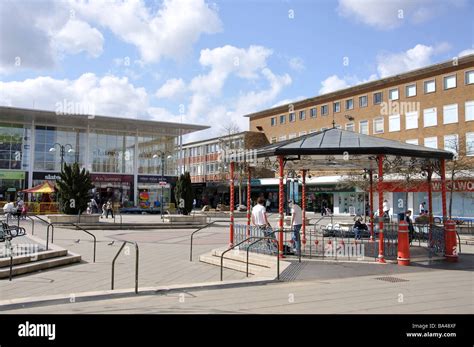 Queens Square, Crawley, West Sussex, England, United Kingdom Stock Photo - Alamy