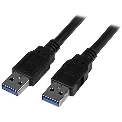 6ft Black SuperSpeed USB 3.0 Cable A/A - USB 3.0 Cables