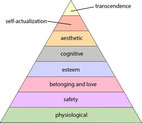 Maslow's hierarchy of needs - Wikipedia