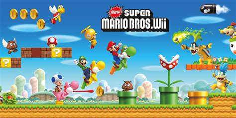 New Super Mario Bros. Wii - Wii U footage (Wii download) - Nintendo Everything