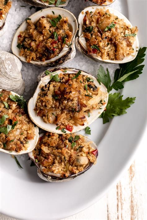 Stuffed Clams Recipe - Cooking with Cocktail Rings