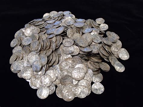 Lenborough Hoard Of Anglo Saxon Silver Coins by Unknown Artist - Art Fund