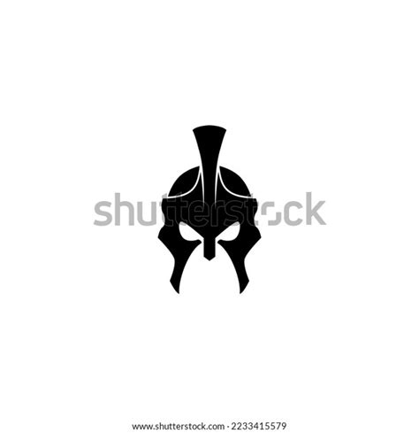 Knight Helmet Vector Illustration Icon Symbol Stock Vector (Royalty ...