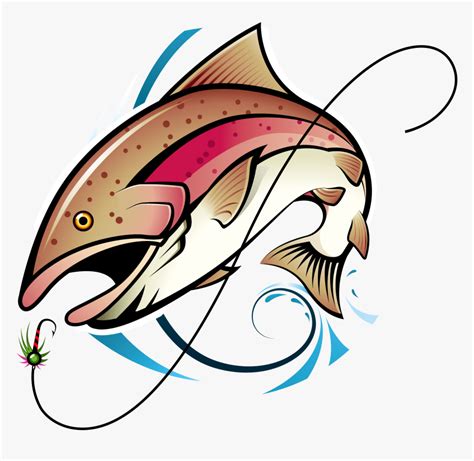 Fly Fishing Fishing Rod Clip Art - Fishing Vector Design, HD Png ...