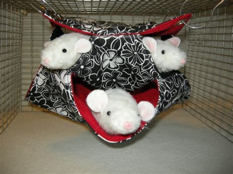 Pet Rat Hammock 3 level Small Condo. Honeycomb for by BitsOHeaven