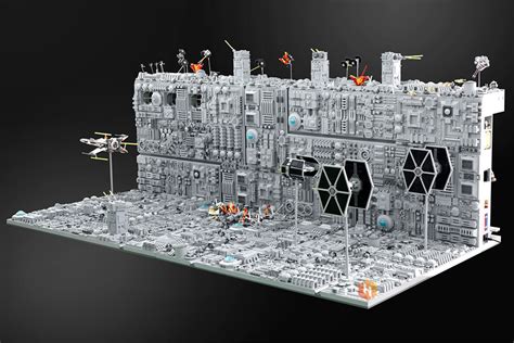 Recreating the Death Star Trench Run scene with LEGO | Arduino Blog