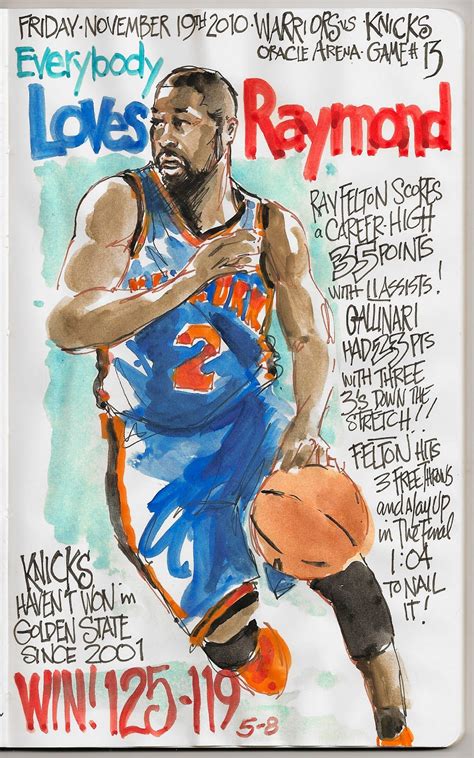 My NY Knicks Journal: Everybody loves Raymond......Felton! Knicks Win!