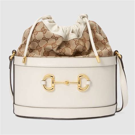 Gucci Women GG Gucci Horsebit 1955 Bucket Bag - LULUX