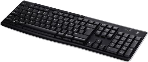 Logitech K270 Wireless Keyboard Radio Keyboard German, QWERTZ, Windows® Black Splashproof ...