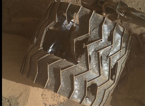 Curiosity Mars Rover: Wheel Watch and Wear!