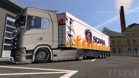 Scania Trailer Skin | ETS2 mods