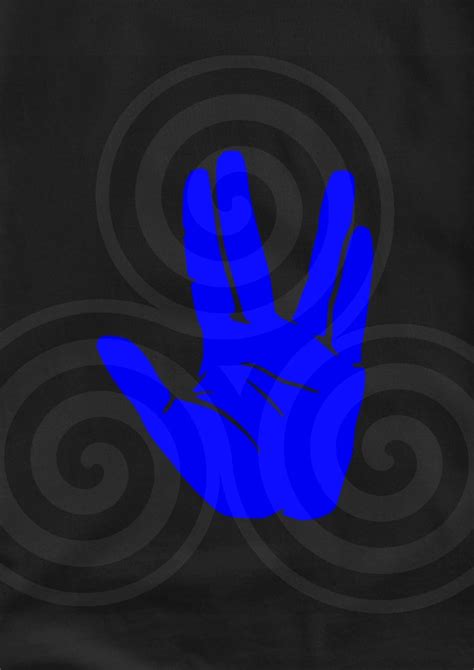 Vulcan Spock Hand Salute Startrek Inspired Scalable Vector - Etsy