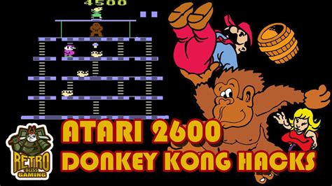 Donkey Kong - Atari 2600 Game Hacks - YouTube