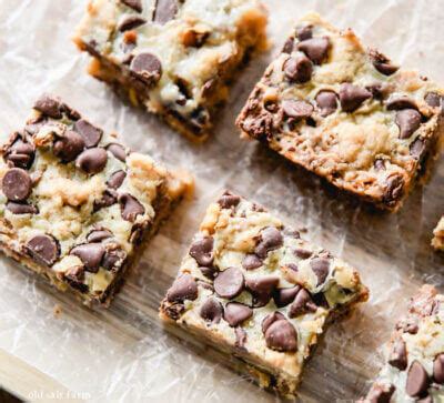 English Toffee Bars Recipe | Old Salt Farm