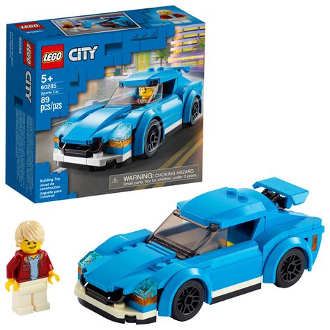 LEGO City Sports Car 60285 Building Playset for Kids (89 Pieces) - Walmart.com