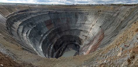 Mirny Mine: a massive man-made hole in the middle of Siberia - Abandoned Spaces