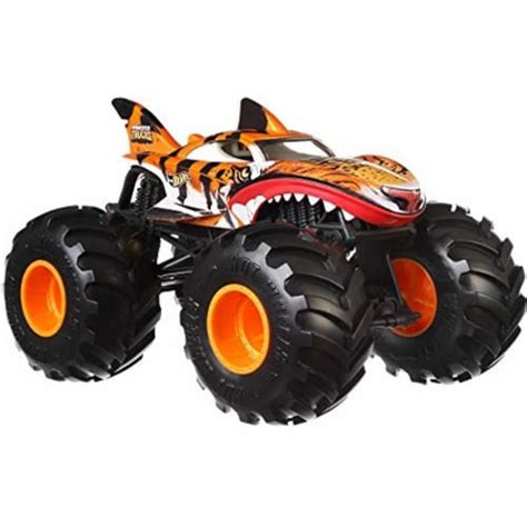 Hot Wheels Tiger Shark Monster Truck 1:24 Scale, 1 - Kroger