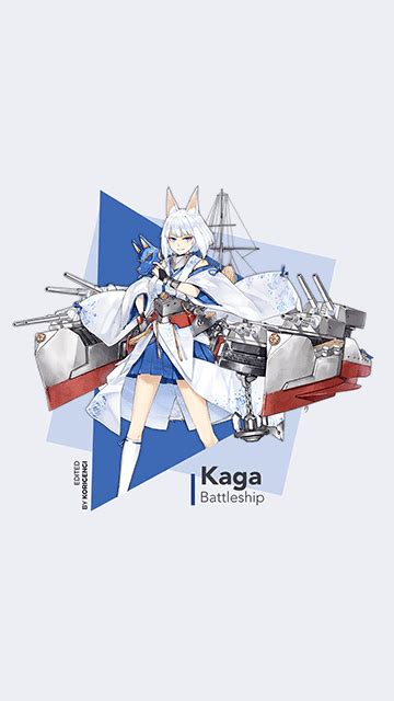 Kaga (Battleship) - Azur Lane Wallpaper Fighter Girl, Air Fighter, Anime Ninja, Otaku Anime ...