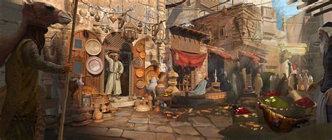 ArtStation - Middle eastern Market