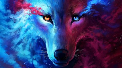 Galaxy Wolf Wallpapers 4K - Wolf-Wallpapers.pro