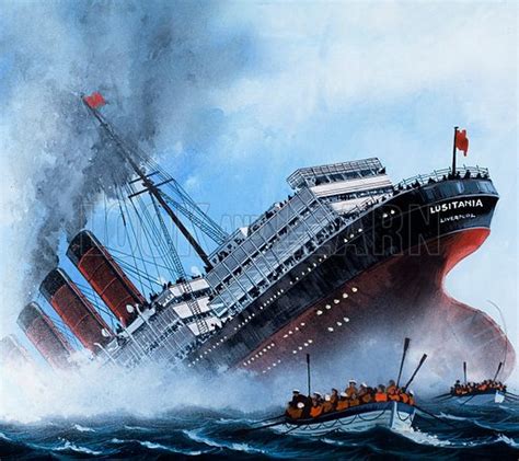 Rms Lusitania Sinking