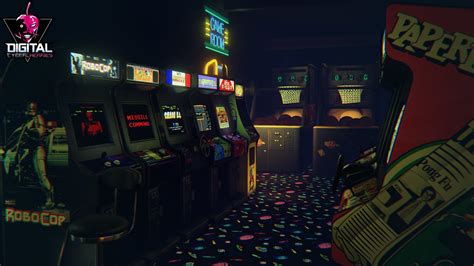 Retro Arcade Neon Ps4 Wallpapers - Wallpaper Cave