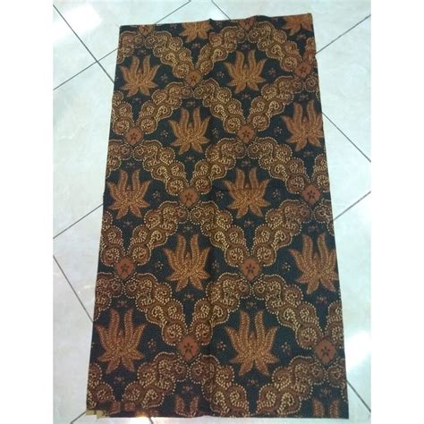 Jual Kain Batik Laweyan Solo motif ceplok kembang kanthil ( Sogan ...