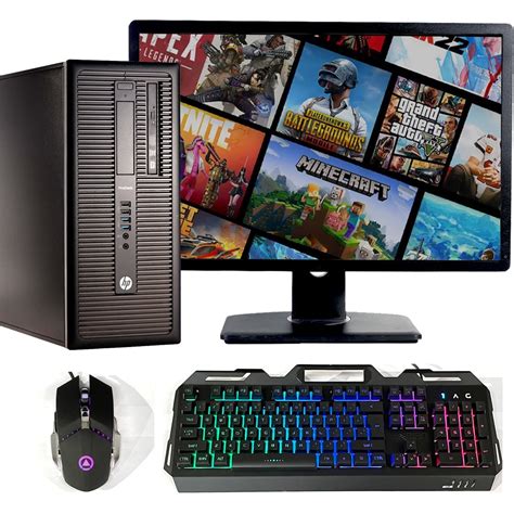 Restored HP Gaming PC Tower G1 Intel Core i3 Processor 16GB Memory ...